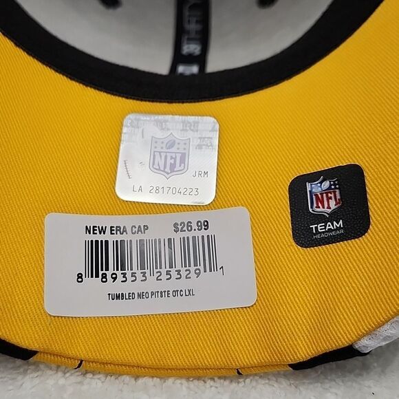 New Era 39Thirty Pittsburgh Steelers SCUBA Stretchfit Hat - New - Picture 7 of 8